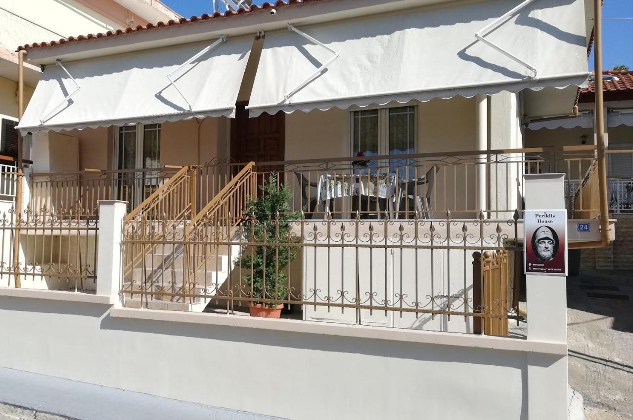 Nea Kallikrateia Periklis Houseヴィラ エクステリア 写真